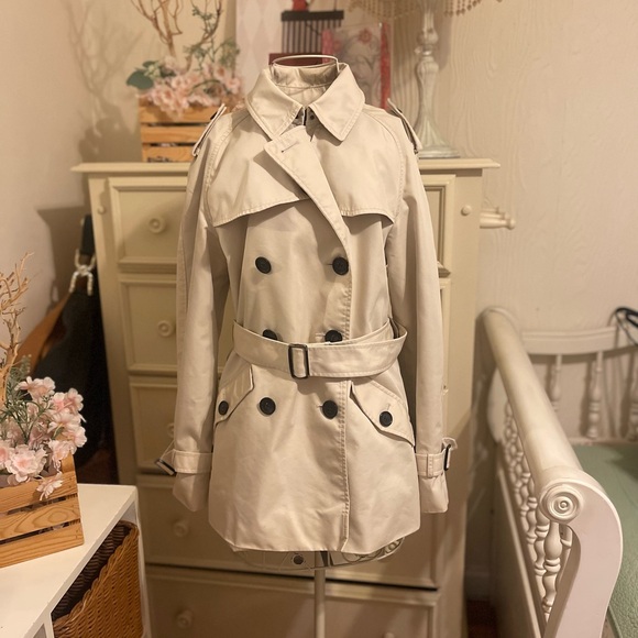 Coach lapel short trench - Picture 5 of 6